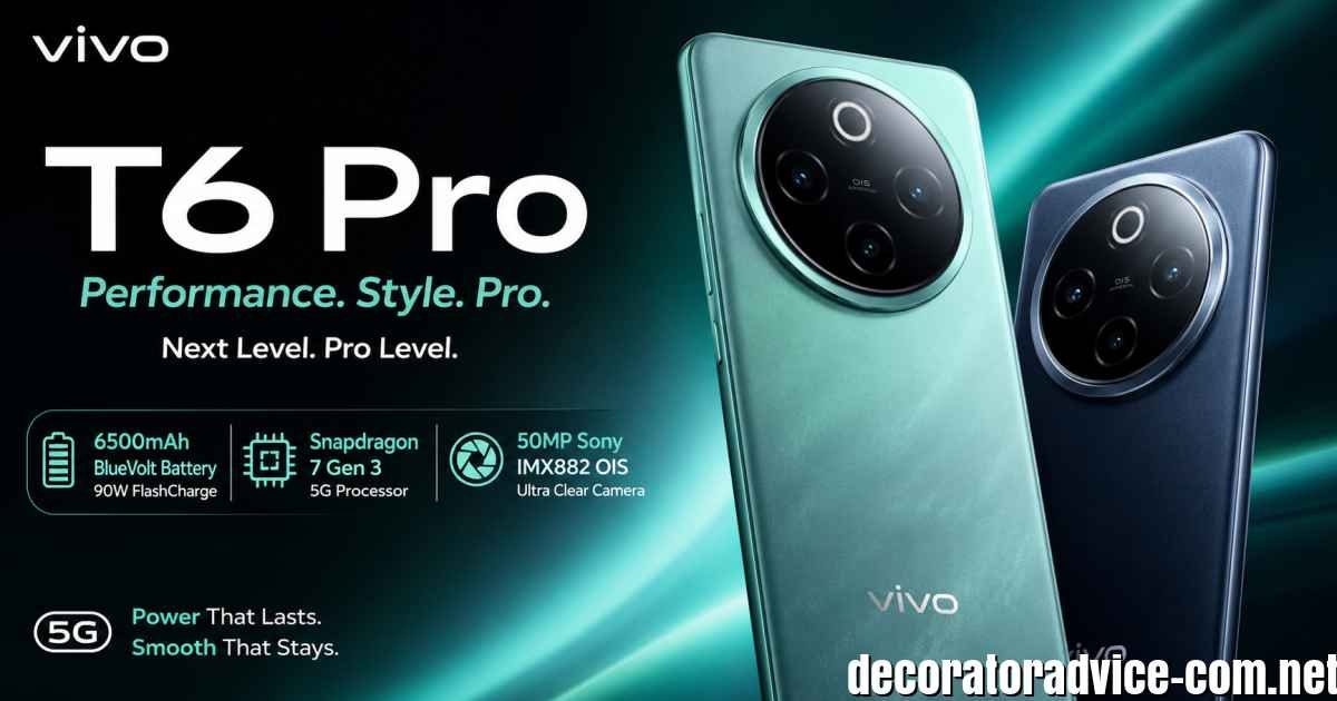 Vivo T6 Pro 5G– Full Specifications, Expected Price in India, Launch Date & Review
