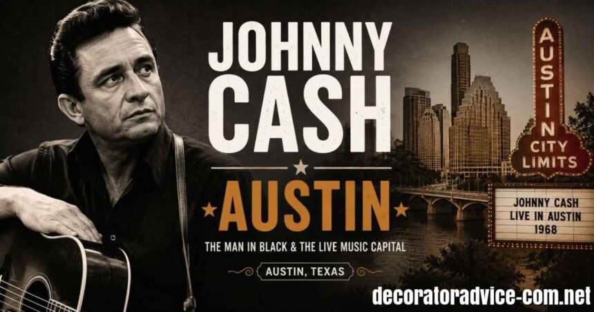 Johnny Cash Austin: The Story Behind Live from Austin, TX and His Legendary Austin City Limits Performance