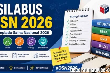 Silabus OSN Lengkap SD, SMP, SMA – Materi Resmi Puspresnas, Jadwal & Strategi Juara